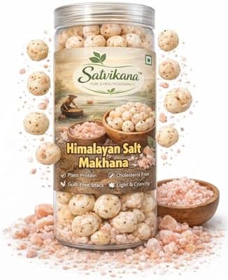 Himalyan Salt 70g |Gluten Free | No Added Preservatives | Rich in Protein & Calcium | Healthy Superfood Snack