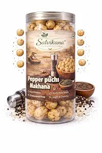 Pepper Punch 70g | Gluten Free | No Added Preservatives | Rich in Protein & Calcium | Healthy Superfood Snack